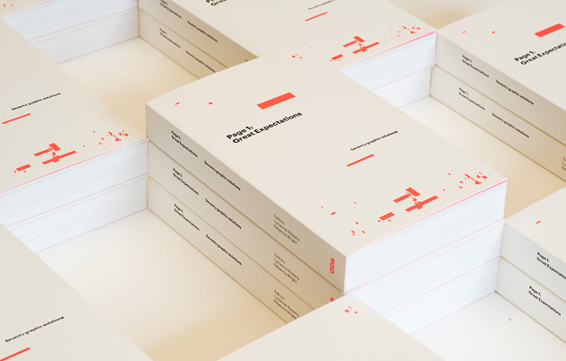 70 graphic designers recreate the first page of “Great Expectations,” by Charles Dickens