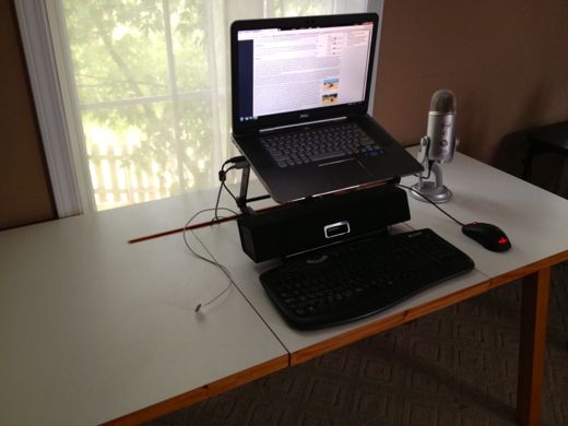 Bluelounge StudioDesk: A clean and sexy workspace that keeps your cables out of sight