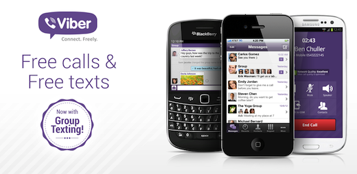 Now at 90 million users, free calling app Viber adds group messaging feature