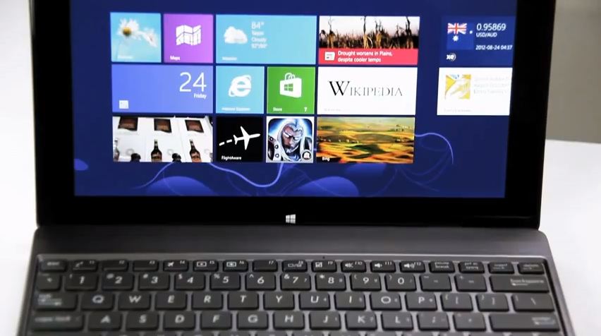 Video demo of the new Asus tablet shows off Windows RT and some damn sexy hardware