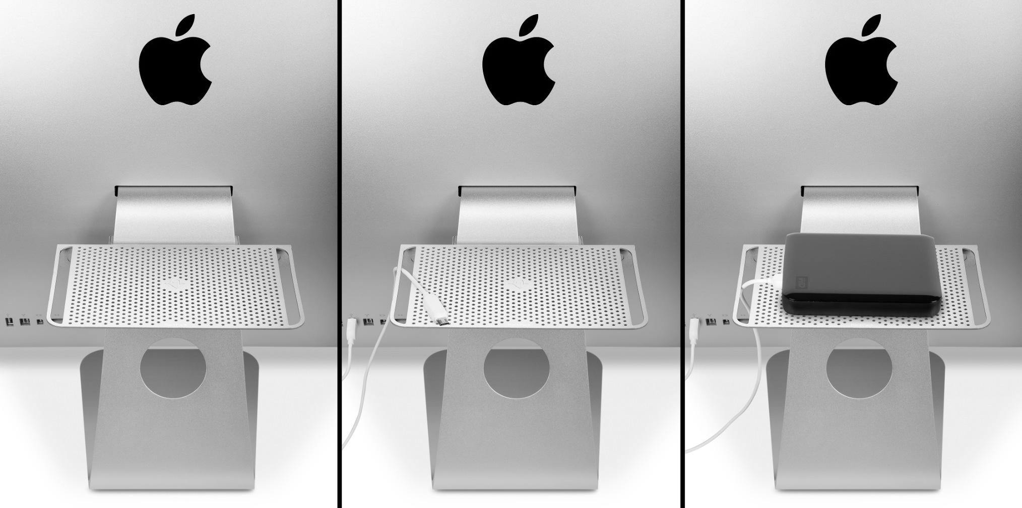 TwelveSouth’s BackPack 2 stores drives, MacBook Airs and more behind your iMac or Apple display ...