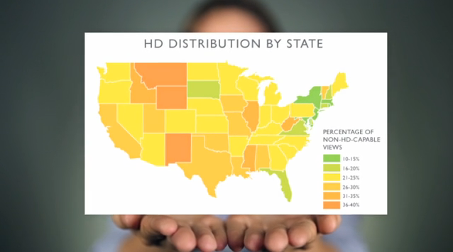 Report: Nearly 20% Of Internet users in the US can’t watch HD video at all, on any device
