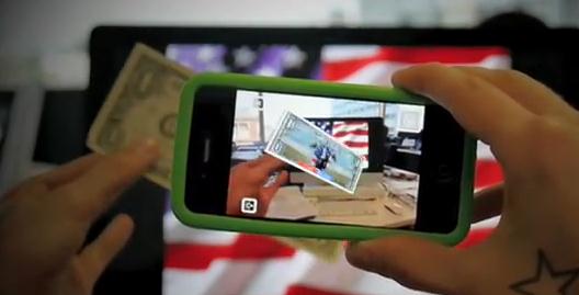 Blippar lets you watch Will Ferrell’s ‘The Campaign’ trailer on a dollar bill