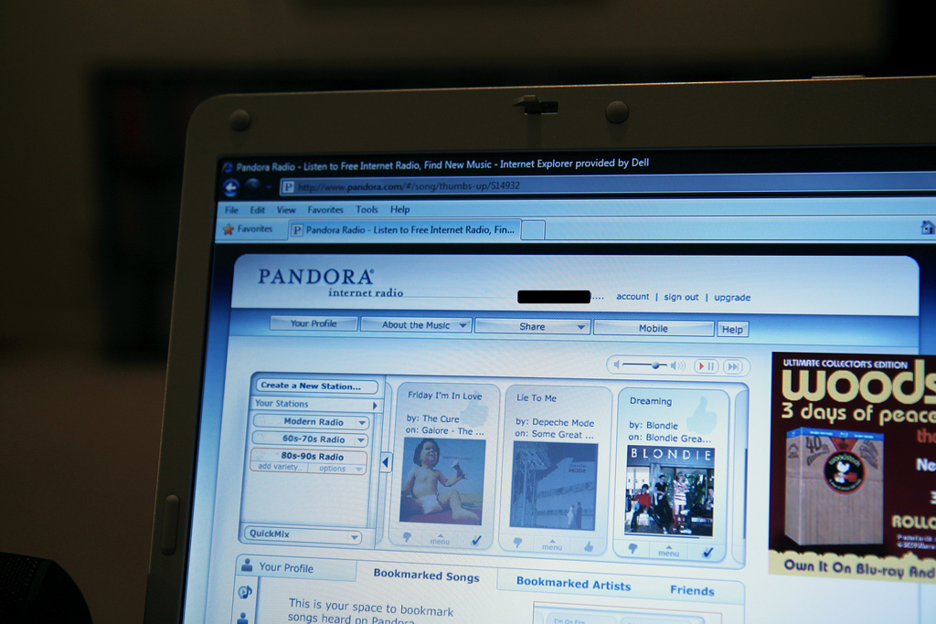 Pandora registers 54.9 million active listeners in July, sees 48% growth in 12 months