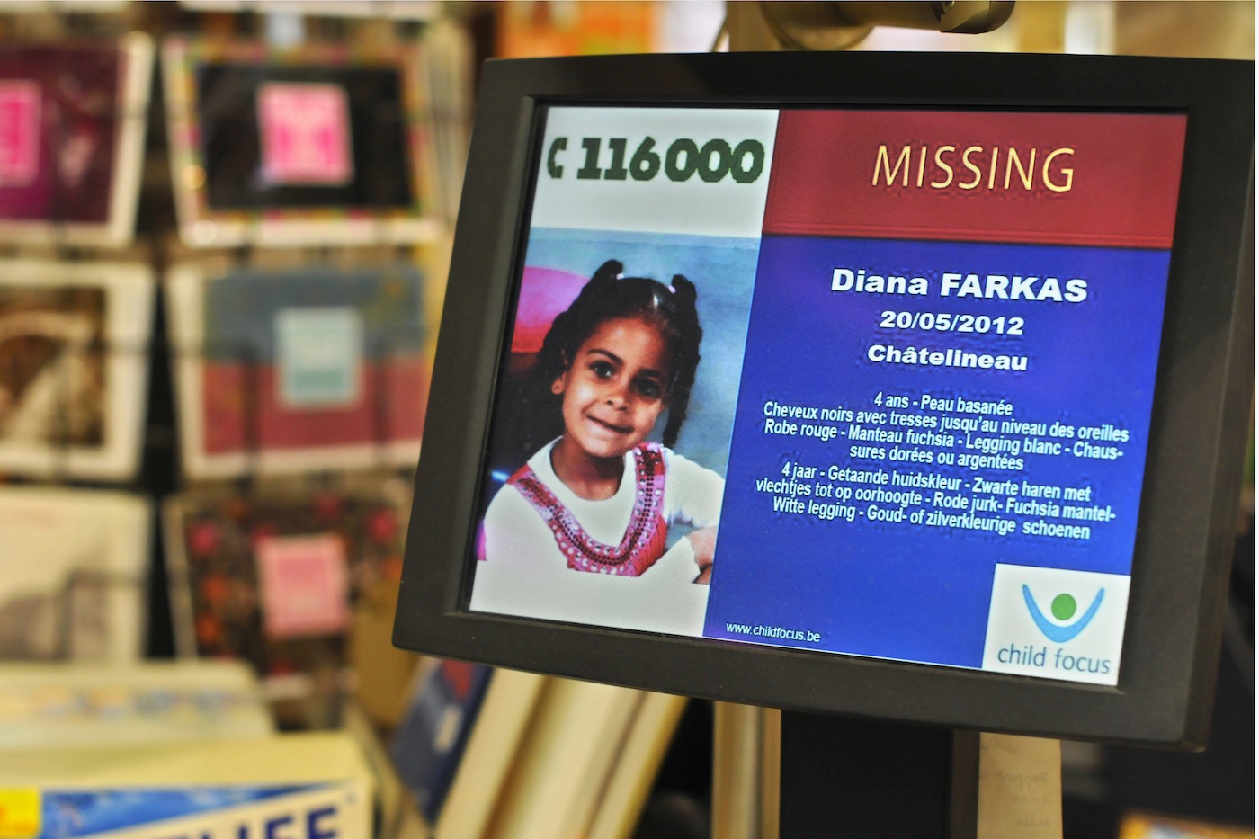 Great idea: Turn your website error pages into bulletins to help find missing children