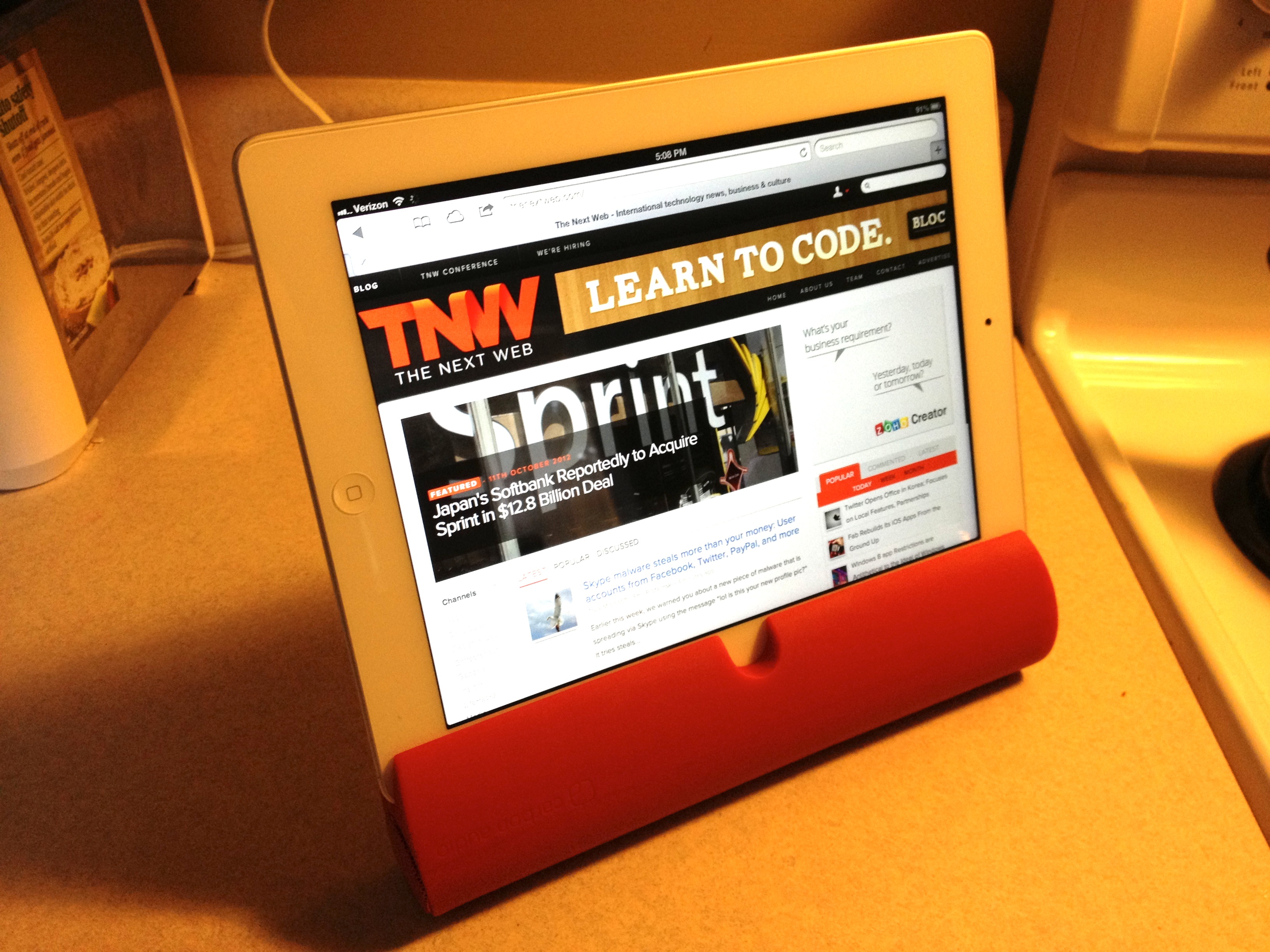 Carbon Audio Zooka: It’s the Bluetooth speaker that your iPad has been waiting for