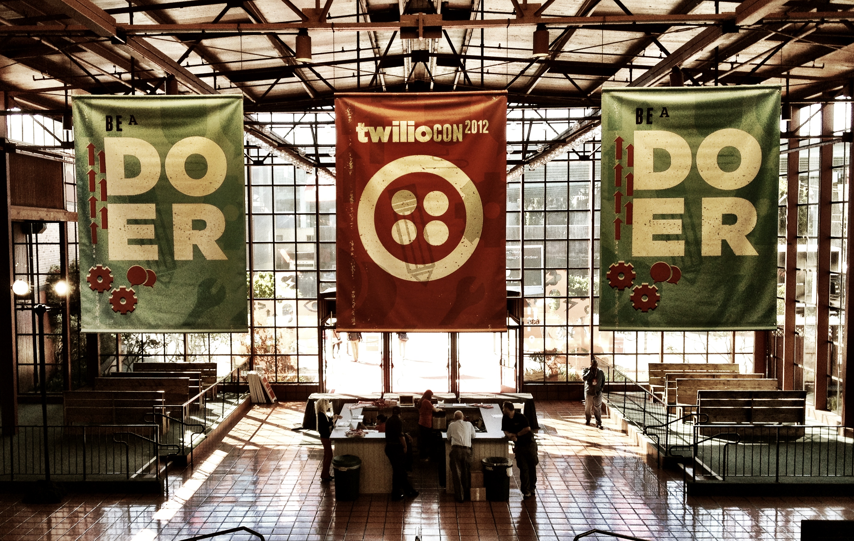 Photo of Twilio's conference