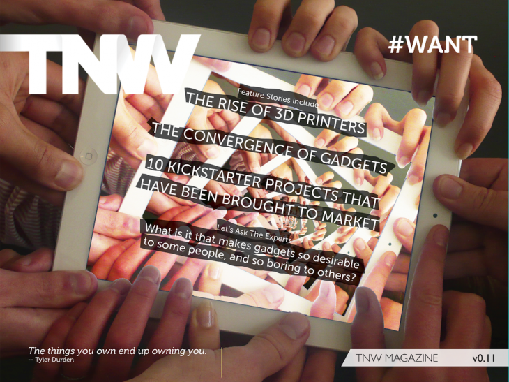 Download TNW Magazine issue v0.11: âWANTâ