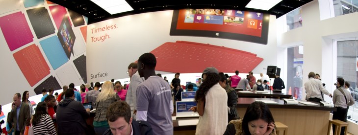 After opening 51 retail stores in 2012, Microsoft announces locations for the first six in 2013