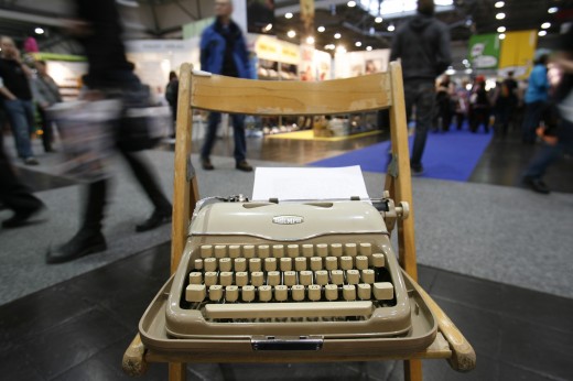 A typewriter is placed for decoration at 97868144 520x346 10 Web design trends you can expect to see in 2013
