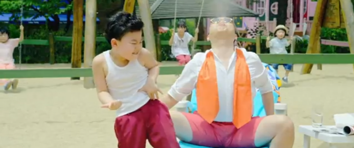 Little guy, big stage presence: Watch the kid from “Gangnam Style” bust a move