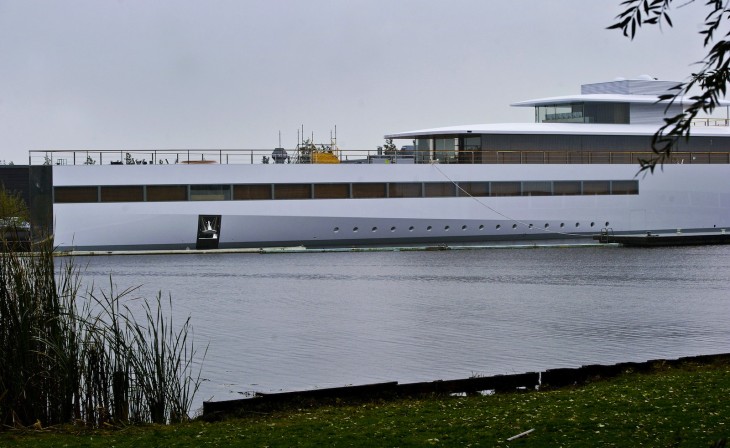 Steve Jobs’ yacht is now free to sail as his heirs reach temporary agreement with Starck