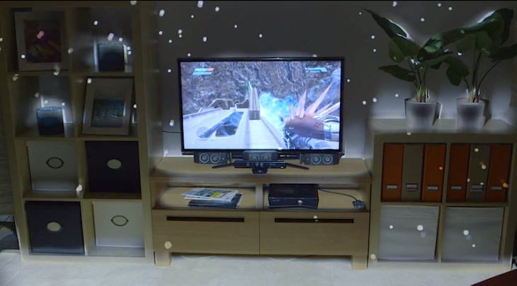 Microsoft Research’s IllumiRoom puts 3D to shame, literally projects images into your living room ...