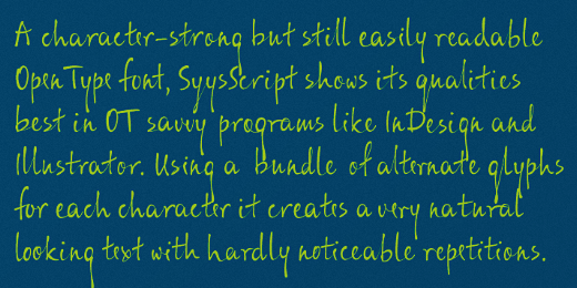 als syysscript photo als syysscript 38 Of the most beautiful typeface designs released this winter