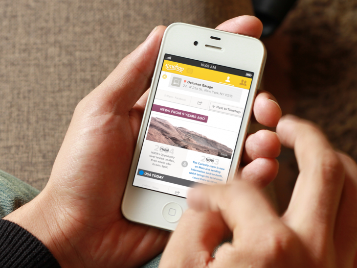Timehop taps USA Today to show you news from today’s date in history, adds ‘Friendversaries’ ...
