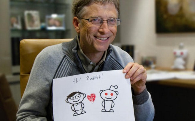 Bill Gates takes to Reddit for an AMA: Only has $100 in his wallet, will not give you $1 million