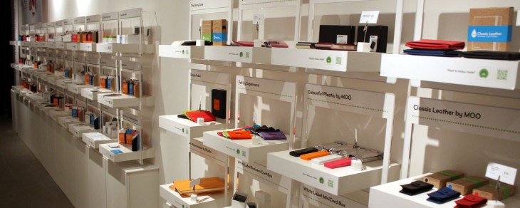 Moo takes its online printing emporium to the real world with a new bricks-and-mortar store in London ...