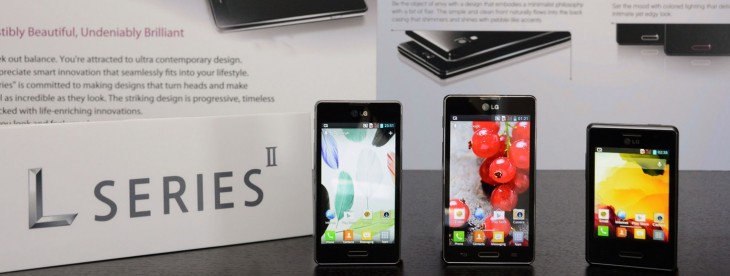 LG announces Optimus L Series II devices; L7II debuts in Russia this week, L3II and L5II ‘coming ...