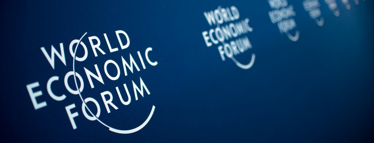 How a social media news stream turns the sealed-off World Economic Forum into a virtual event