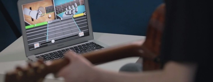 Guitarbots: Like Guitar Hero for real guitars, in your browser