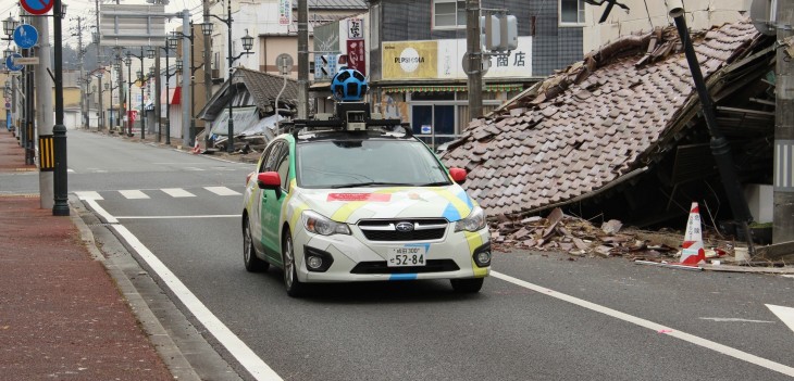 Google adds Namie-machi to Street View, a small city left deserted by the Fukushima disaster