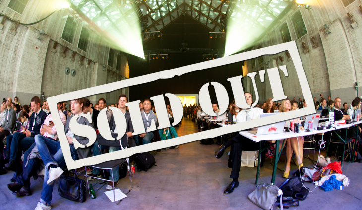 The Next Web Conference Europe has sold out!