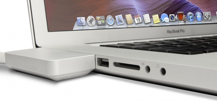 The ZenDock Kickstarter project offers an elegant way to dock your MacBook Pro