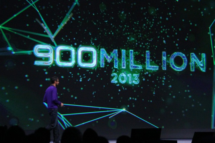Google announces 900 million Android activations, 48 billion apps downloaded