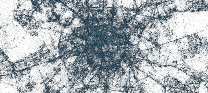 Twitter creates stunning images of New York City, Tokyo and Istanbul using only geotagged Tweets