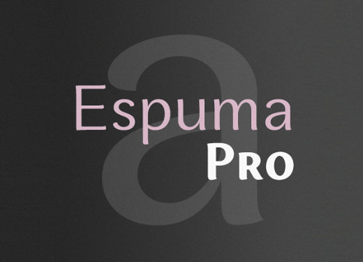 The 24 most beautiful typefaces released last month espuma The 24 most beautiful typefaces released last month