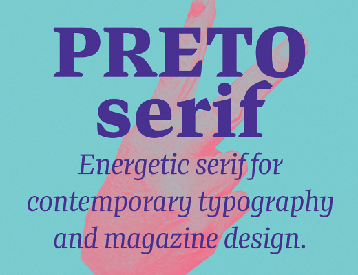 The 24 most beautiful typefaces released last month preto serif The 24 most beautiful typefaces released last month