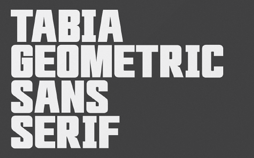 tabia photo tabia The 24 most beautiful typefaces released last month