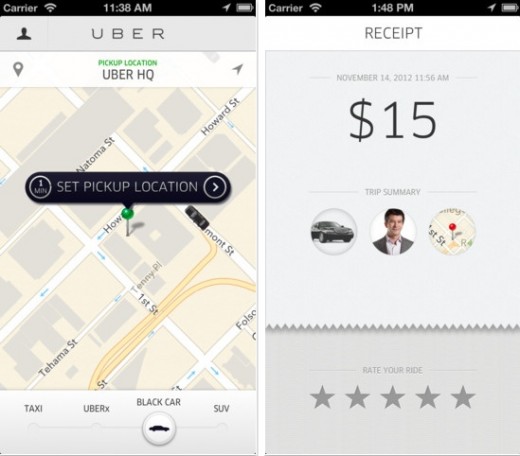 19 apps that already look perfect for iOS 7 uber 520x456 19 apps that already look perfect for iOS 7