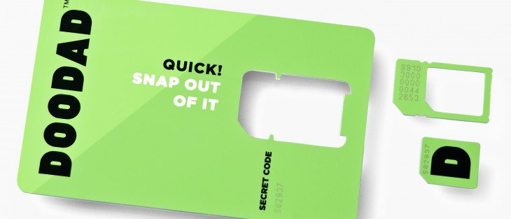 DOODAD now ships its pay-as-you-go data SIM card anywhere in the world