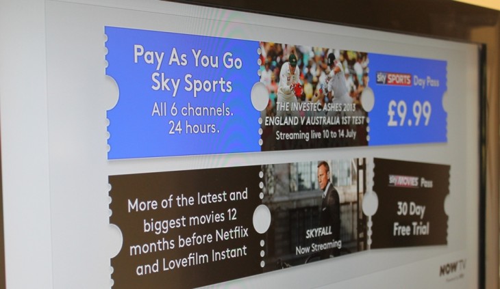 Now TV lands on PlayStation 3 in the UK, bringing contract-free Sky Movies and Sky Sports