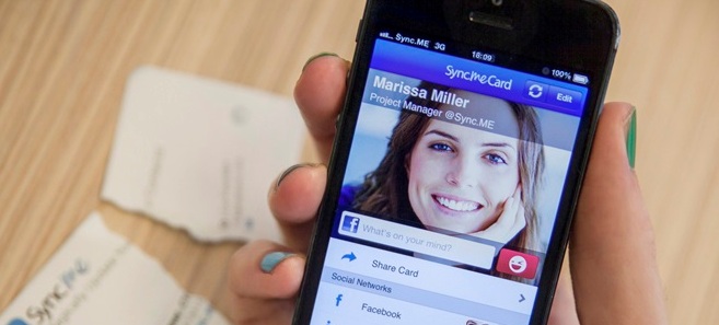 Sync.ME’s new ME Card wants to be the only contact card you’ll ever need