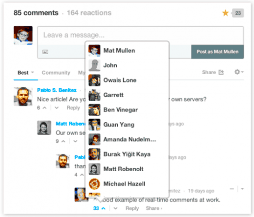 Screen Shot 2013 07 01 at 3.15.29 PM 520x445 photo Screen Shot 2013 07 01 at 3.15.29 PM 520x445 Disqus now lets you see who upvoted your comments, lets you hide your activity and more