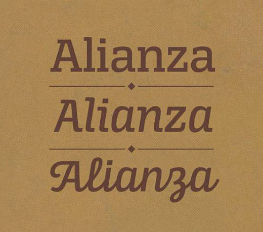30 of the most beautiful typefaces released last month alianza 30 of the most beautiful typefaces released last month