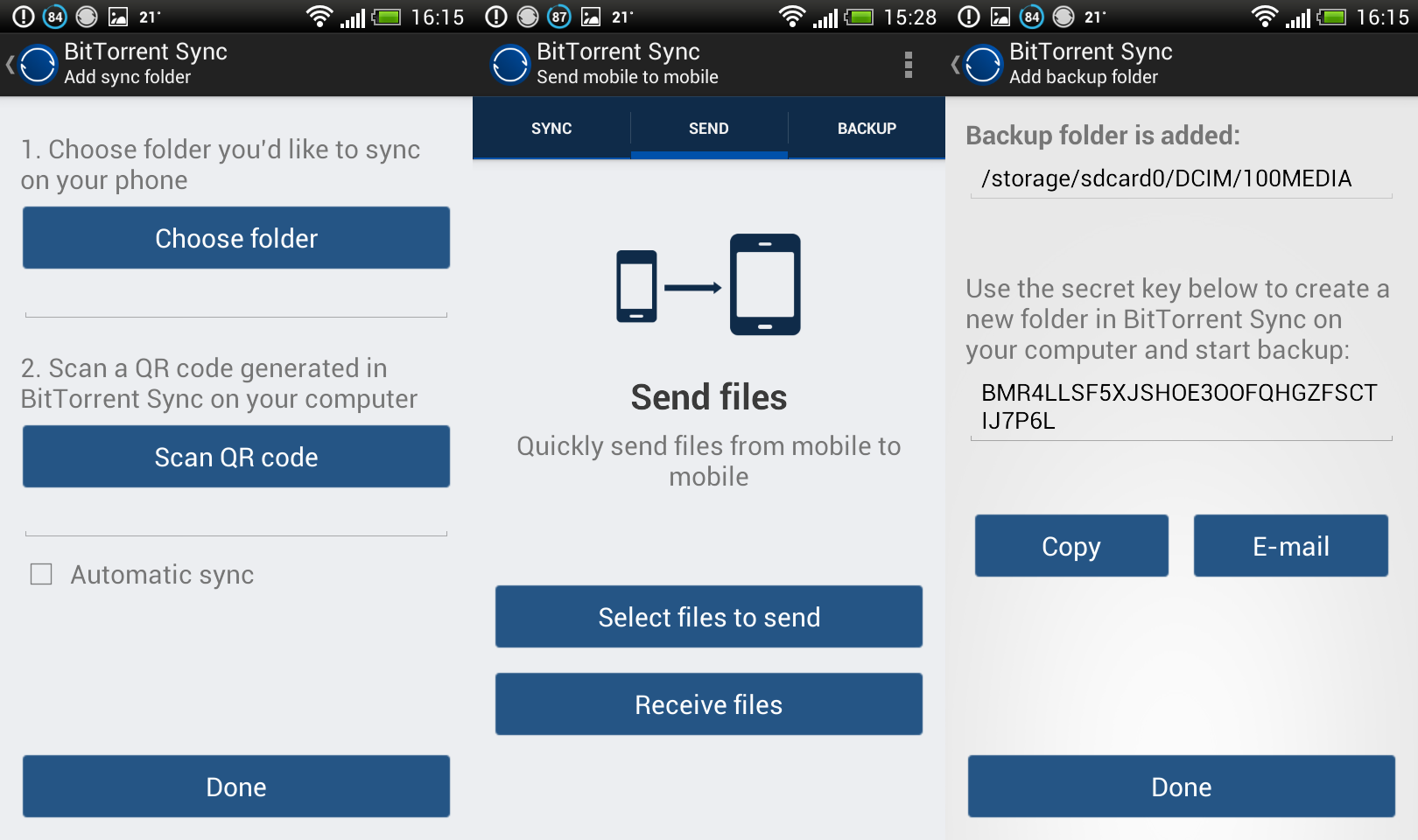 ... Sync beta with versioning, one-way syncing, and an Android app