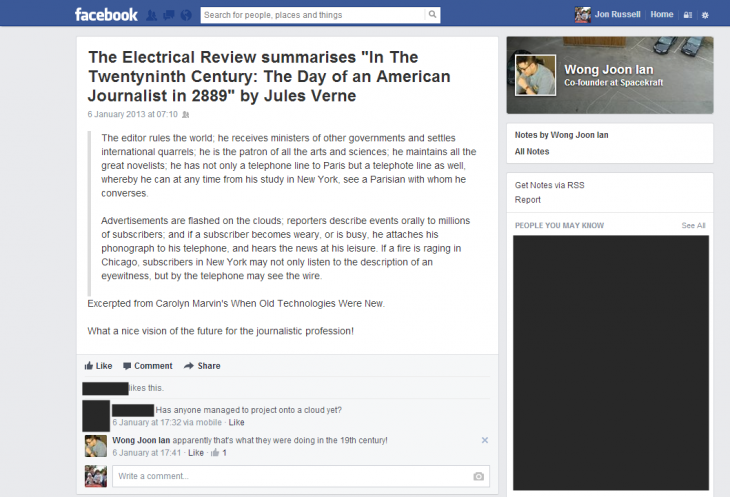 fb note 730x497 The 15 best blogging and publishing platforms on the Internet today. Which one is for you?