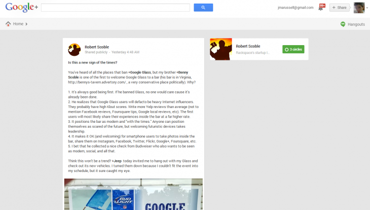 googleplus 730x414 The 15 best blogging and publishing platforms on the Internet today. Which one is for you?