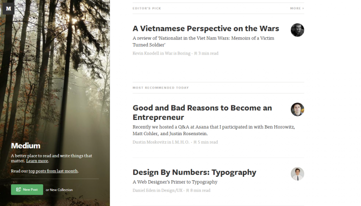 The 15 best blogging and publishing platforms on the Internet today. Which one is for you? medium 730x416 The 15 best blogging and publishing platforms on the Internet today. Which one is for you?