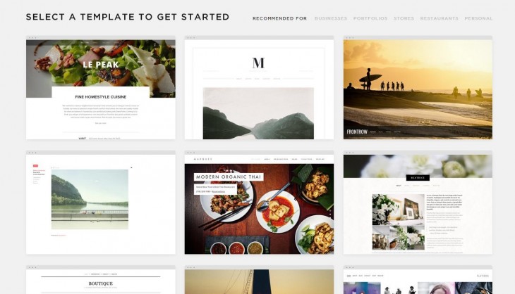 squarespace 730x418 The 15 best blogging and publishing platforms on the Internet today. Which one is for you?