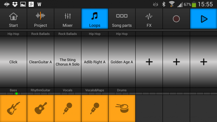 Screenshot 2013 09 09 15 55 59 730x410 Music Maker Jam for Android is an incredibly fun way to mix and make music