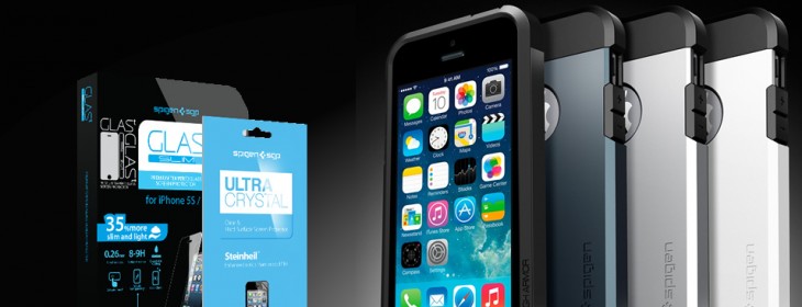 Protect your iPhone 5 or 5s with the Spigen Tough Armor Case bundle: 50% off â come and get it!