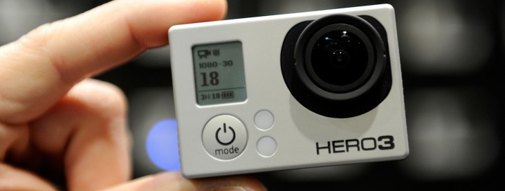 The Hero3+ is GoPro’s smallest and lightest action camera yet