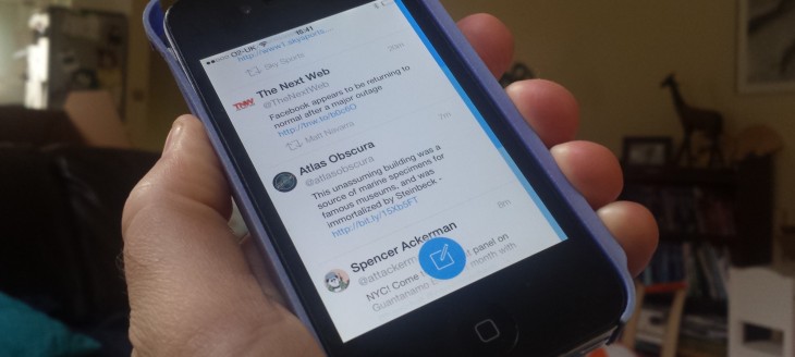 Tweet7: A clean, no-fuss iPhone Twitter client built with iOS 7 in mind