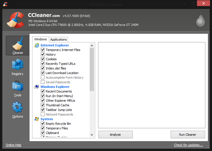Ccleaner gratuit francais pour windows 8 - Tend touch screen ccleaner for windows 8 with crack bans trap Colorado