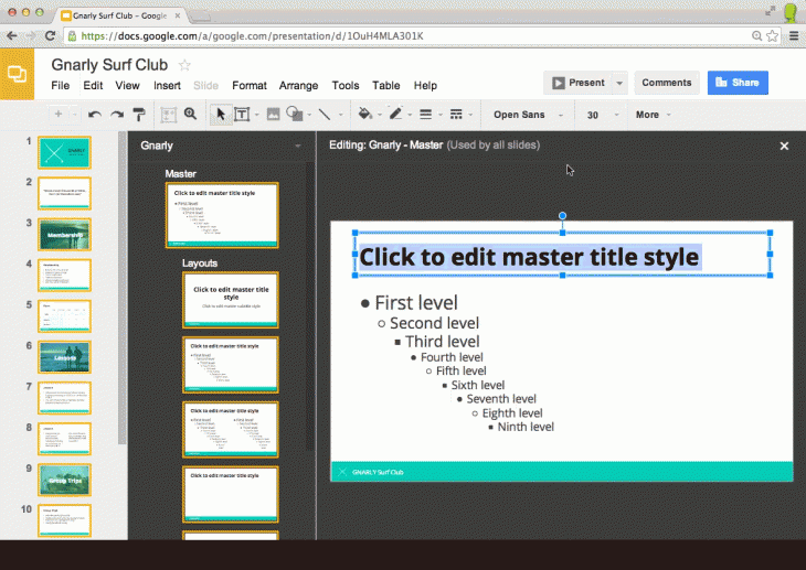 mov5 1 730x517 Google updates Slides with editable themes and widescreen presentations by default