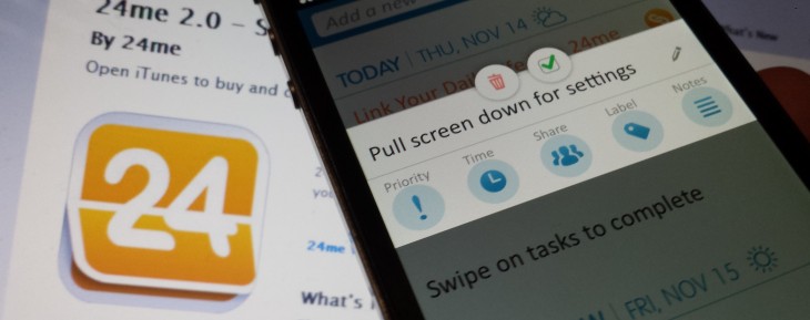 Automatic to-do list app 24me is now a smart calendar too